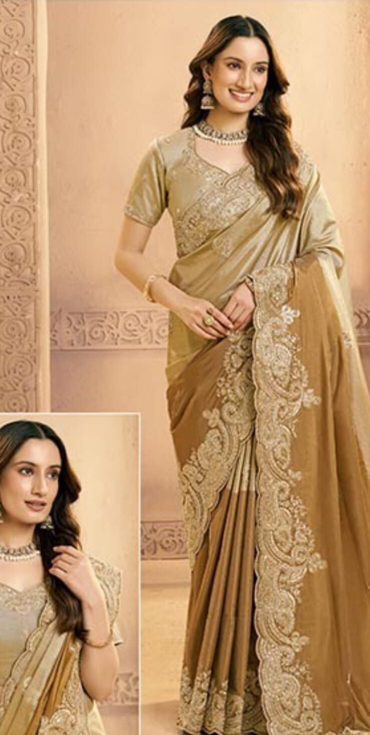 Maharani Apparels saree detail